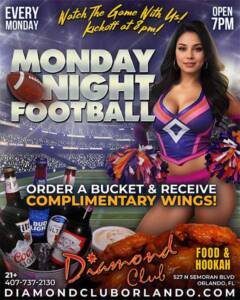 diamond club monday night football