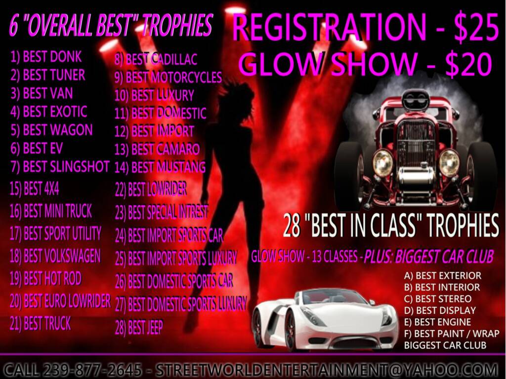 street world street passion car show prizes diamond club orlando