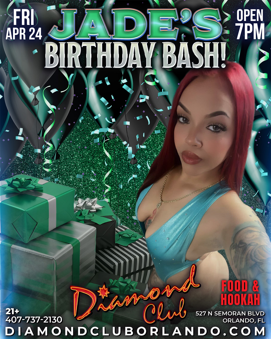 jade's birthday bash at diamond club