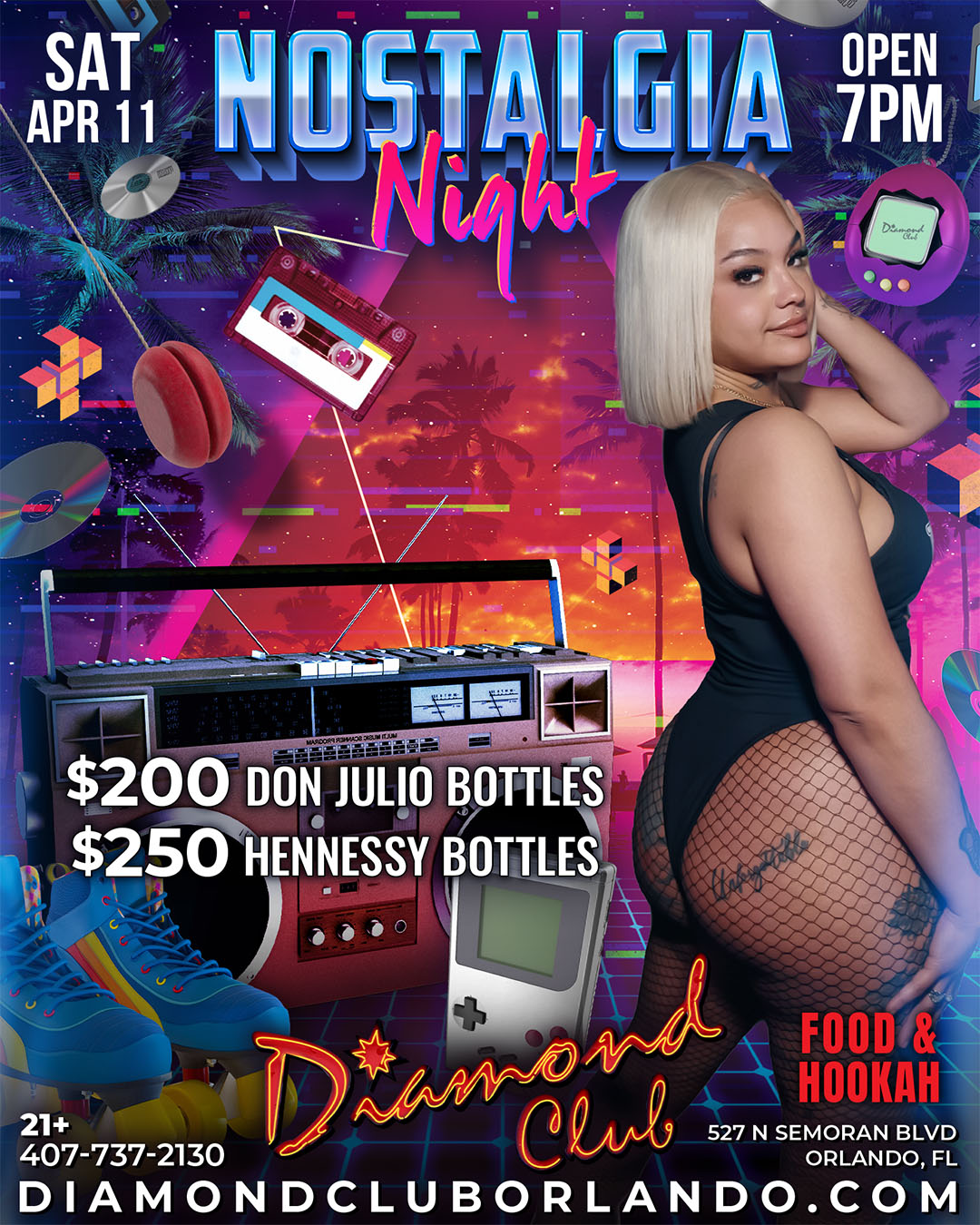 nostalgia night at diamond club
