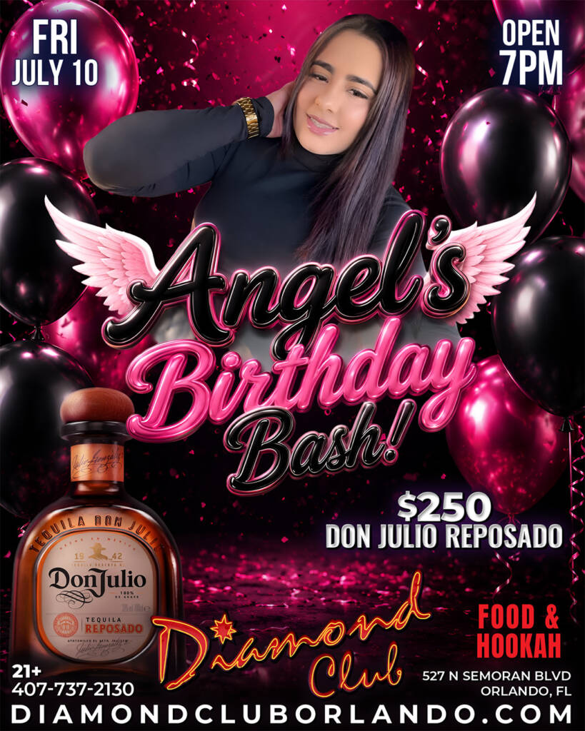 angel's birthday bash at diamond club orlando