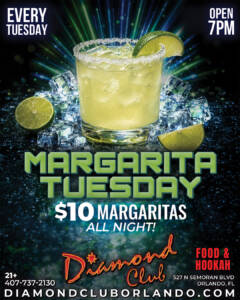margarita tuesday at diamond club orlando