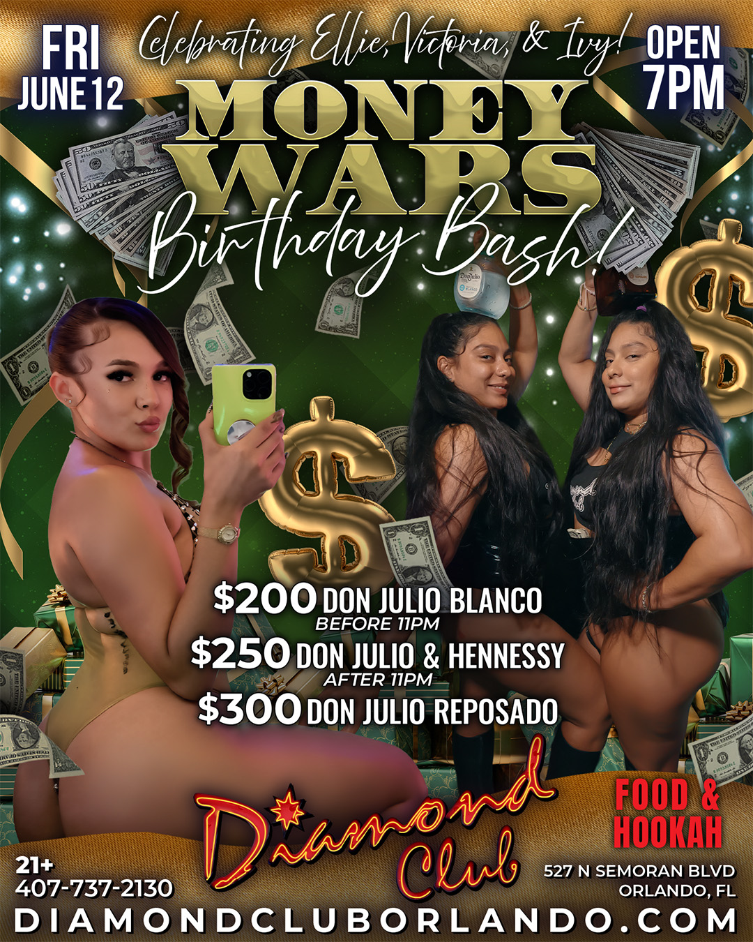 money wars birthday bash