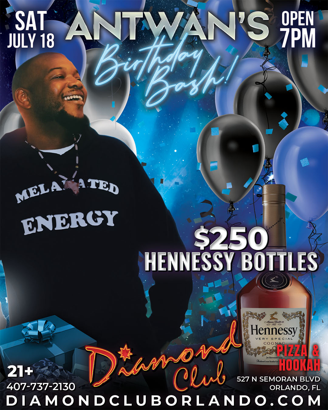 diamond club antwan's birthday