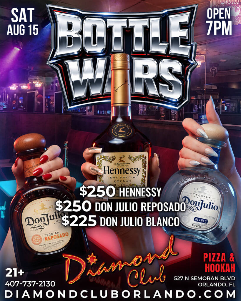 bottle wars at diamond club