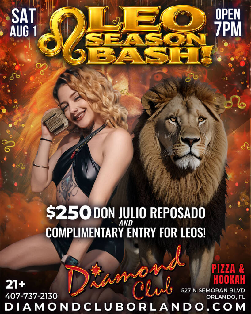 Leo season bash zodiac party