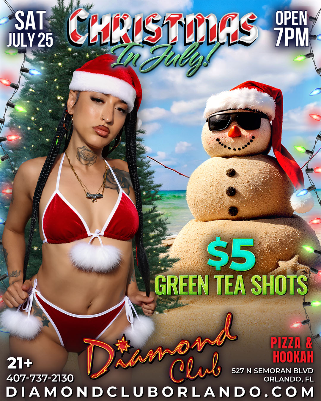 christmas in july party