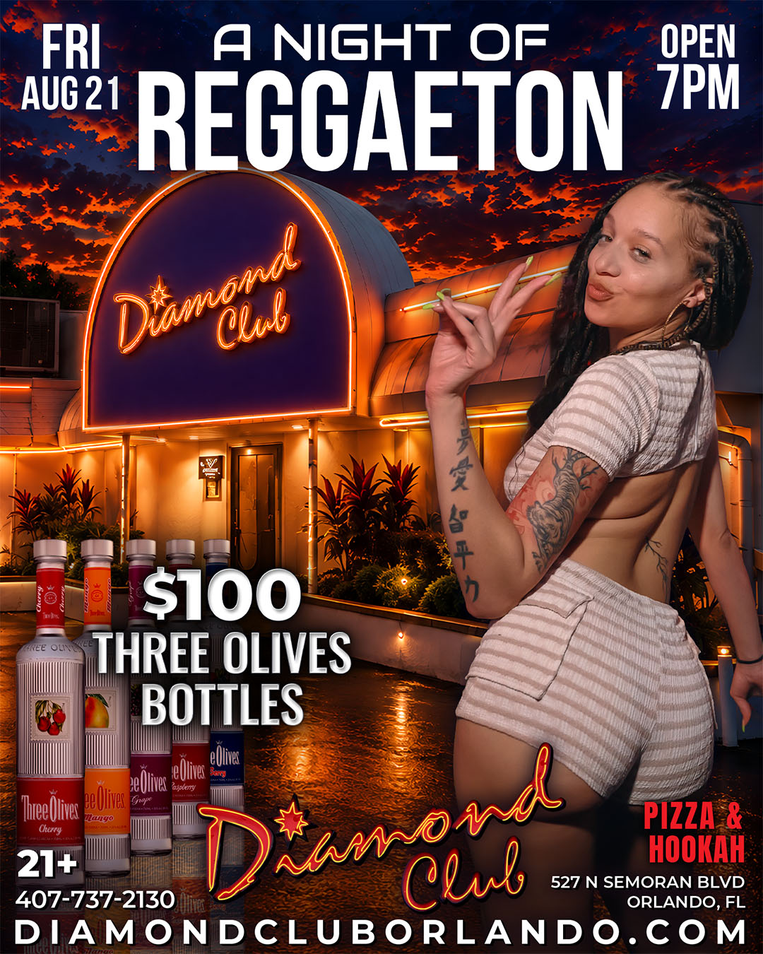 a night of reggaeton at diamond club orlando