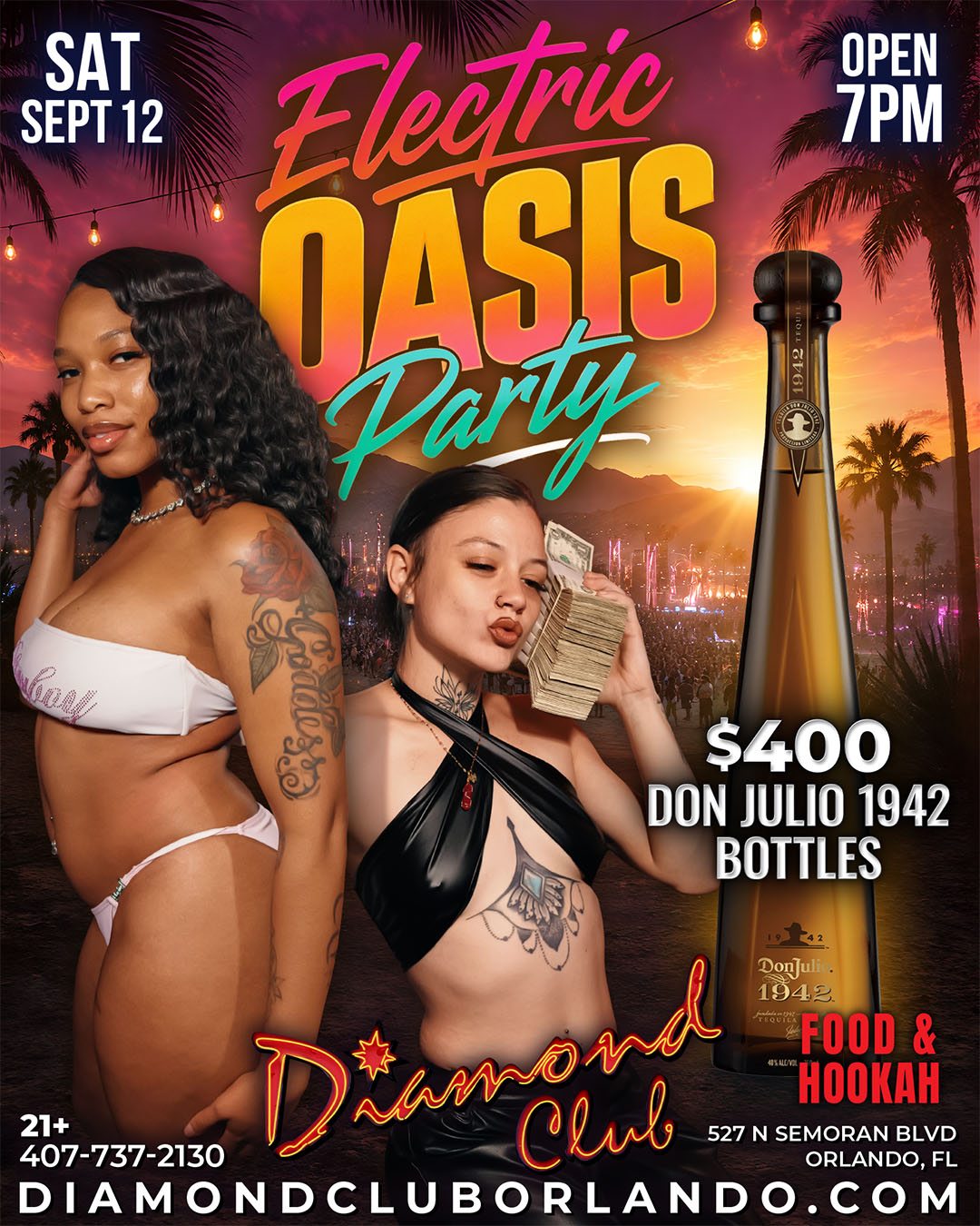 electric oasis party