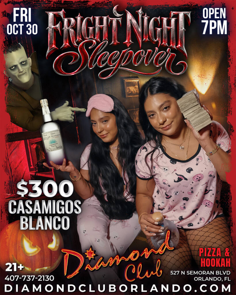 fright night sleepover party