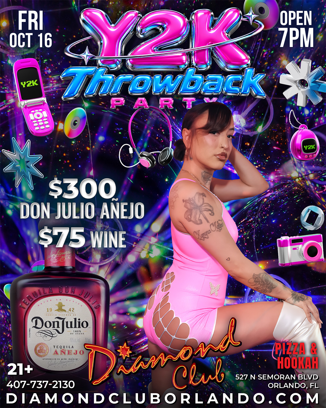 y2k throwback party
